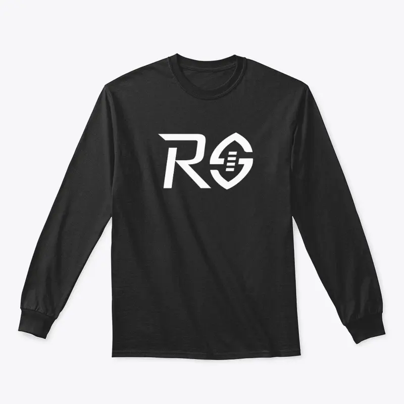 Receiver School | Black Long Sleeve Tee