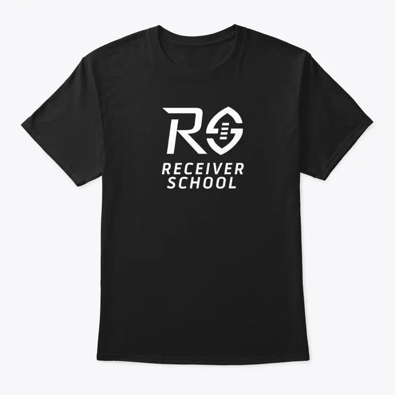 Receiver School | Black T-Shirt