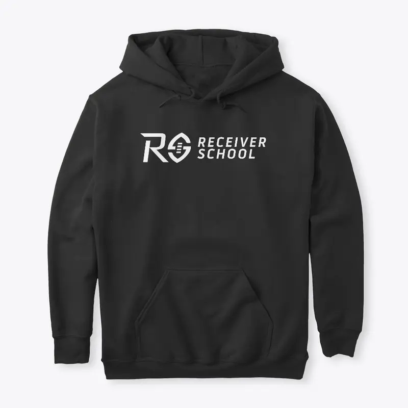 Receiver School | Black Hoodie