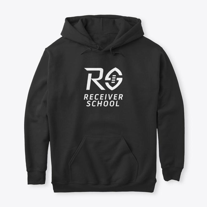 Receiver School | Black Hoodie